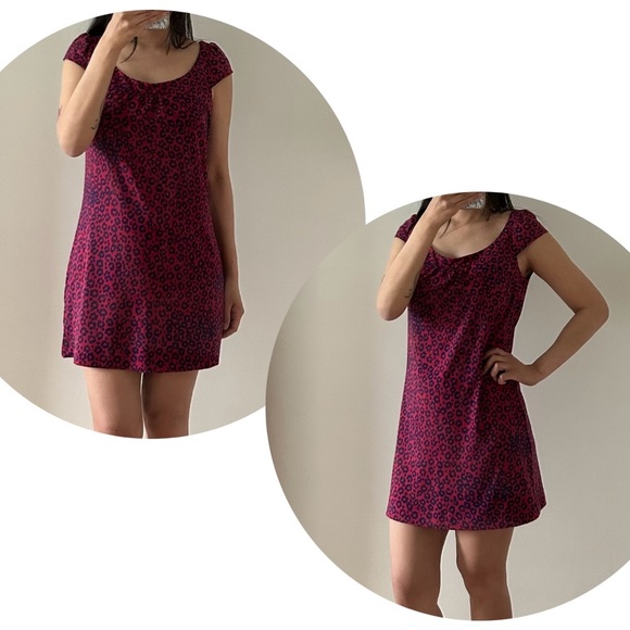 GUESS digi leopard print dress - Picture 5 of 5